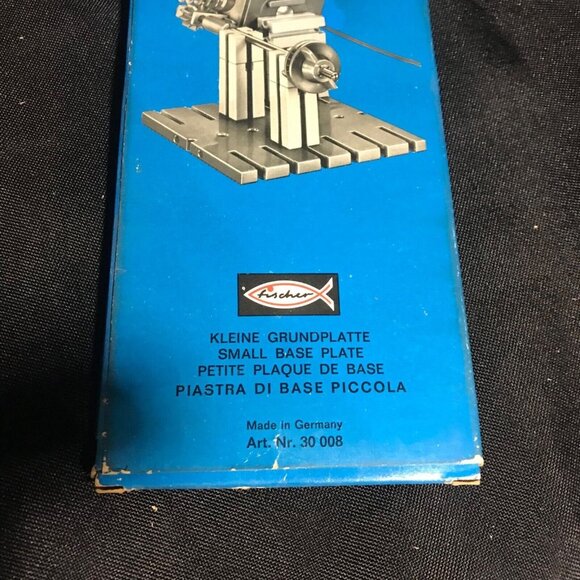 Vtg Fischertechnik 06 Nylon Small Base Plate Kit Model Building Germany 1960's - Picture 4 of 4